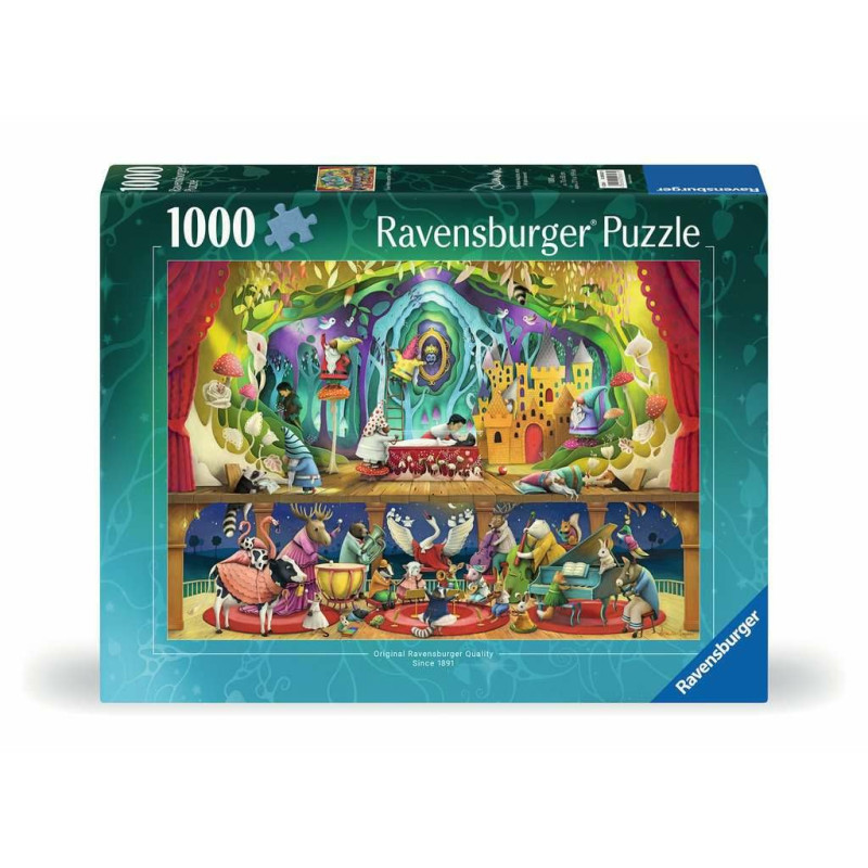 Puzzle ravensburger 12000827 biancaneve e i sette nani multicolore