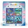 Puzzle ravensburger 12004004 puzzle up - animali marini 64/72/81/90pz