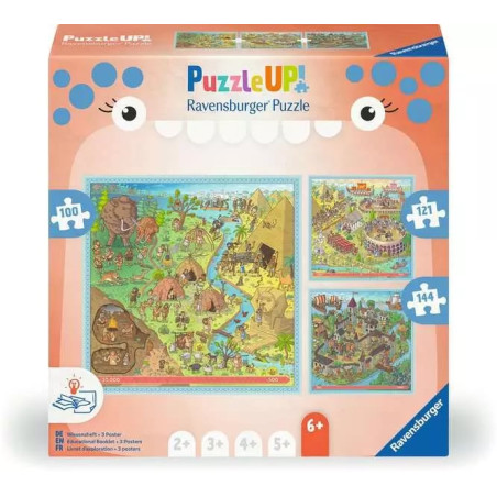 Puzzle ravensburger 12004005 puzzle up - storia - eta'