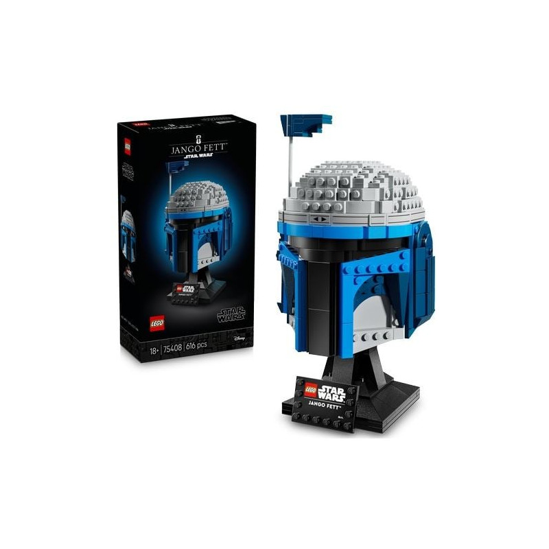 Gioco da costruzione lego star wars casco di jango fett multicolore