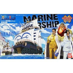 Modellino bandai one piece grand ship collection nave da guerra della