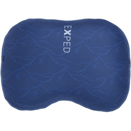 Cuscino da viaggio exped deep sleep m blu [7640277843240]