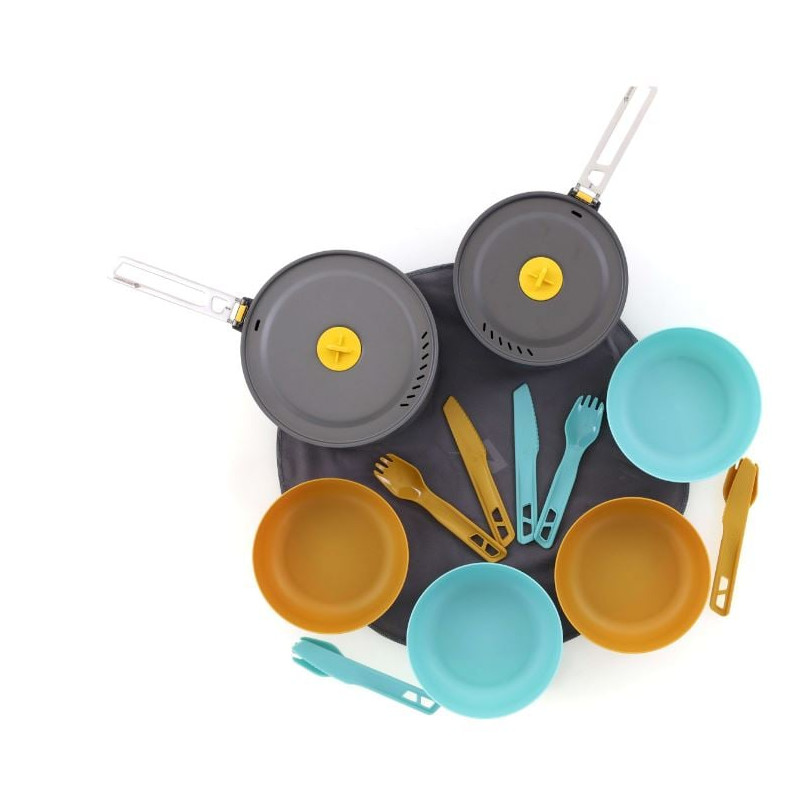 Set da cucina sea to summit frontier ul two pot cook set multicolore