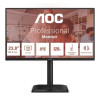 Monitor led 23,8" aoc 24e4u full hd 1920x1080/4ms/classe c/nero
