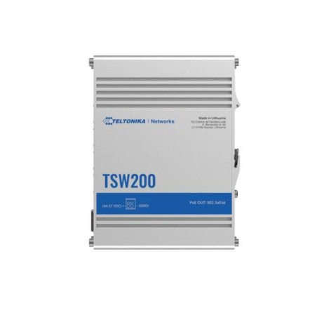 Switch industriale teltonika tsw200 non gestito 8 porte gigabit ethernet