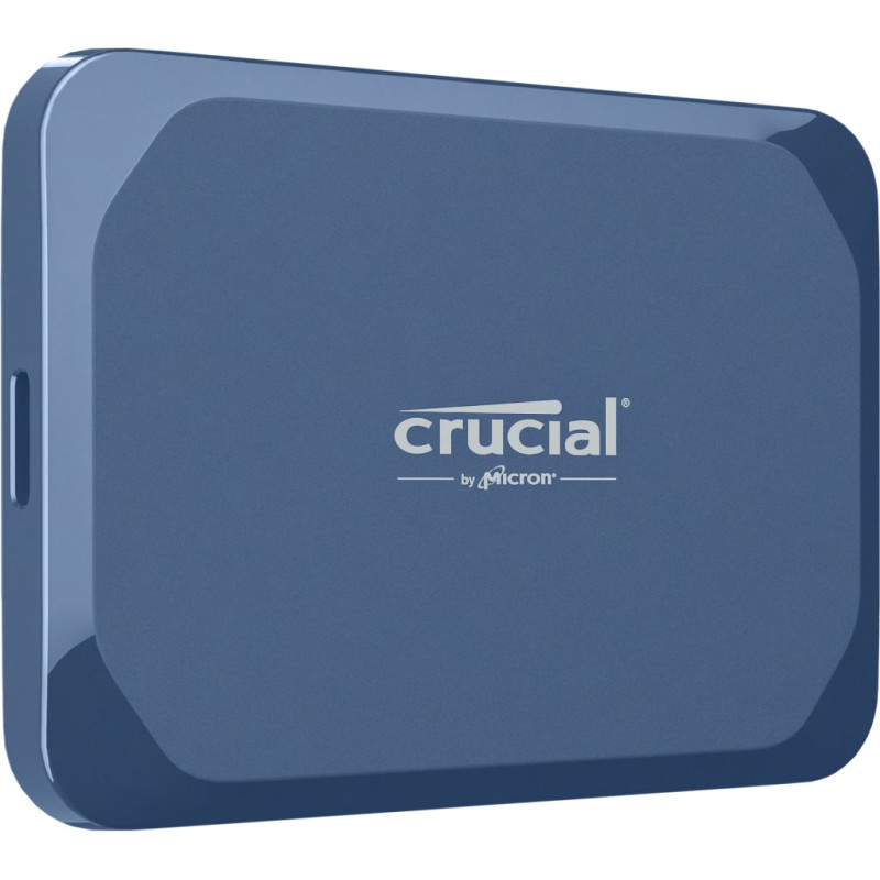 Ssd esterno 4tb crucial x10 usb-c 20gbps blu [ct4000x10ssd9]