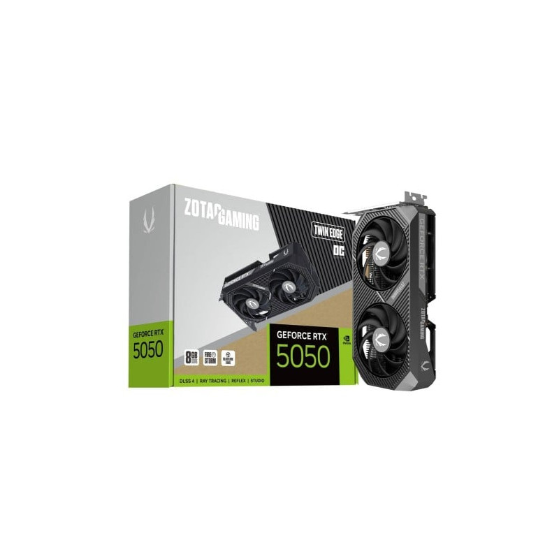 Scheda video nvidia zotac geforce rtx 5050 twin edge oc 8gb gddr6