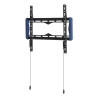 supporto da parete per schermi piatti fino a 65" max 50kg nero/blu