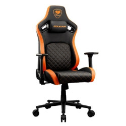 Sedia gaming cougar defensor f max 120kg nero/arancione [cgr-dff]