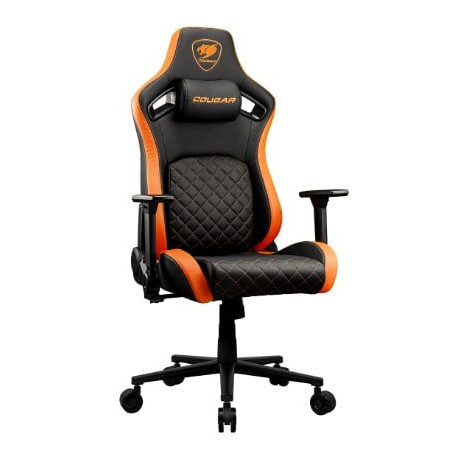 Sedia gaming cougar defensor f max 120kg nero/arancione [cgr-dff]
