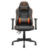 Sedia gaming cougar fusion s max 120kg nero/arancione [cgr-fussl]