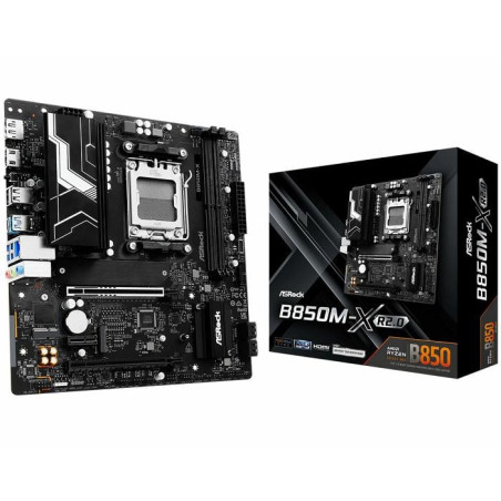 Scheda madre amd asrock b850m-x r2.0 am5 atx 2x ddr5 [90-mxbsg0-a0uayz]