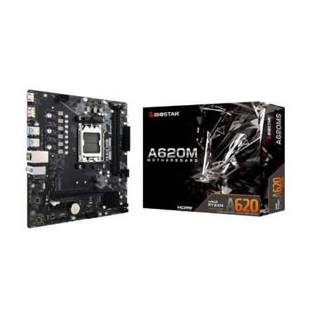 Scheda madre amd biostar a620ms am5 atx 2x ddr5 [a620ms]