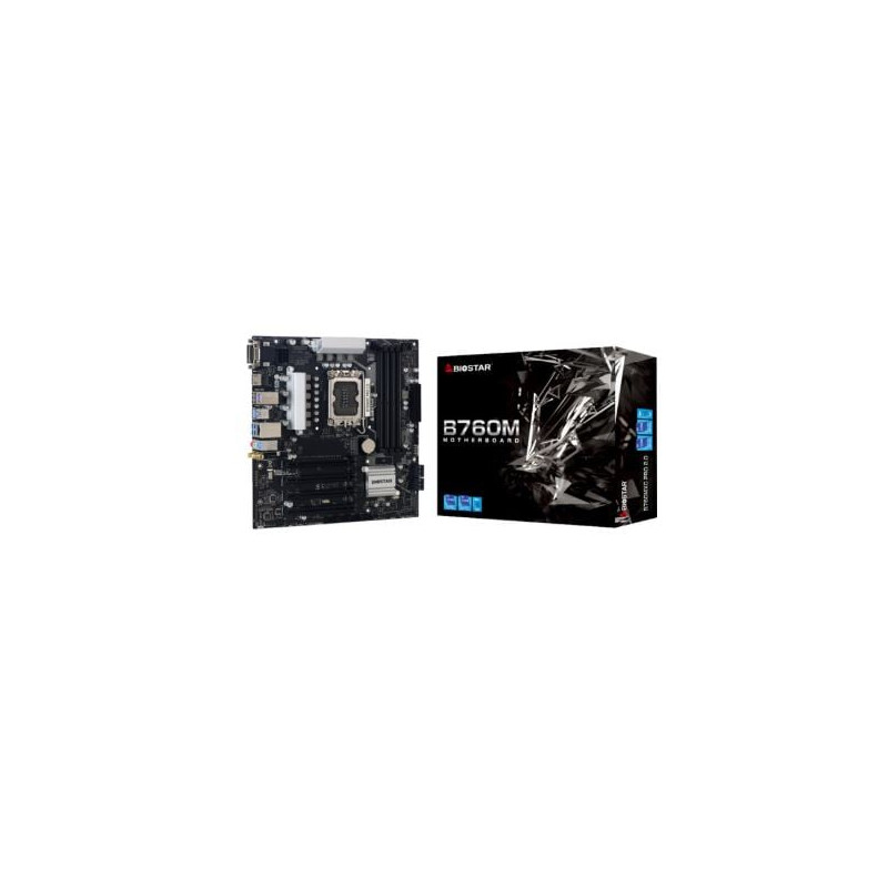 Scheda madre biostar b760mxc pro 1700 atx 4x ddr4 [b760mxc pro]