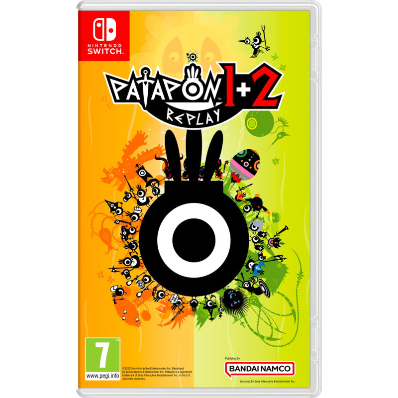 Videogioco bandai namco patapon 1+2 replay per nintendo switch