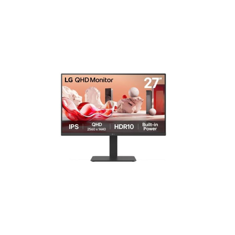 Monitor led 27'' lg 27ba54qb quad hd 2560x1440 5ms classe