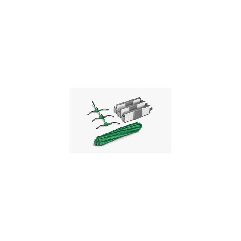 Kit spazzole irobot 820385 per aspirapolvere verde
