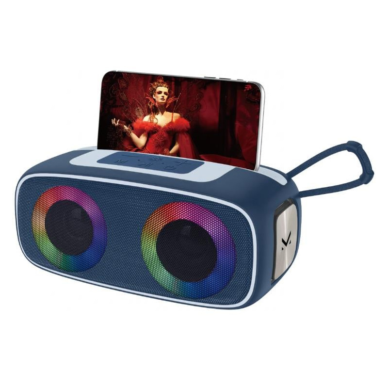 Altoparlante portatile majestic fire 13 wireless/bluetooth nero