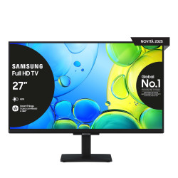 Tv led 27" samsung full hd 1920x1080p smart tv classe e nero