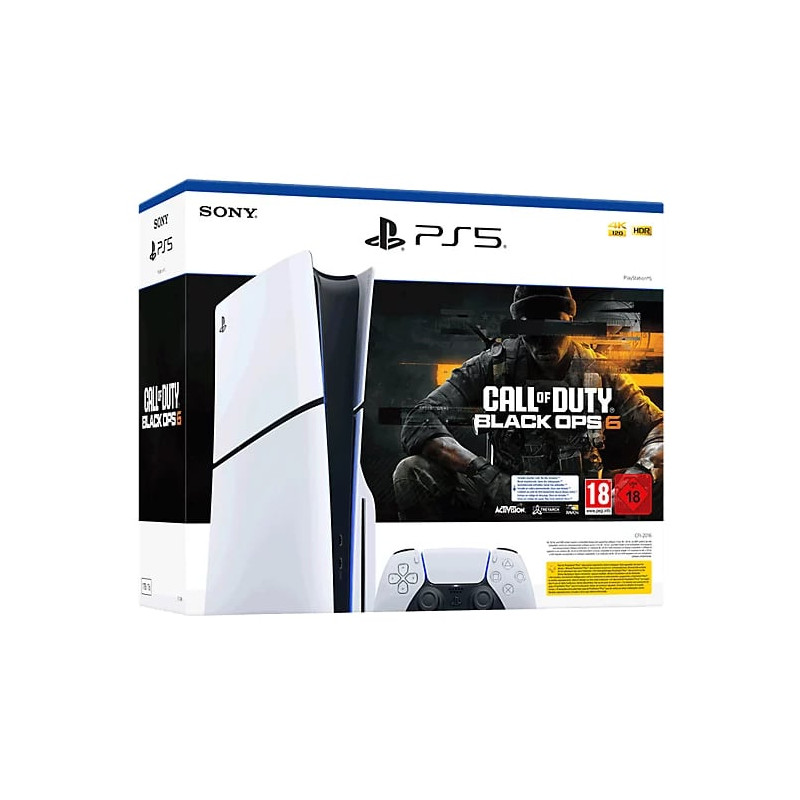 Console sony playstation 5 slim 8k uhd 1tb + call of duty black ops