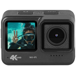 Videocamera trevi go 2600 4k uhd 3840x2160p 20mp nero [26004k00]