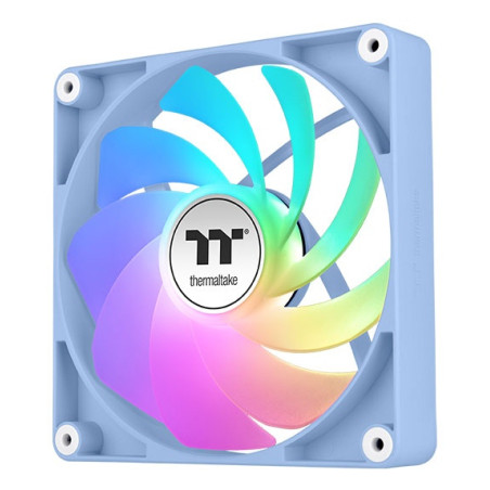 Ventola 120x120 thermaltake ct120 reverse argb 2x120mm azzurro [cl-f200-pl12bu-a]