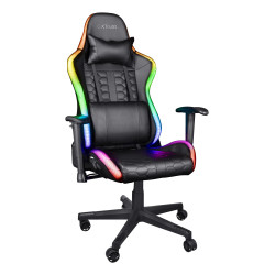 Sedia da gaming trust gxt716 rizza rgb max 150kg nero [25376]