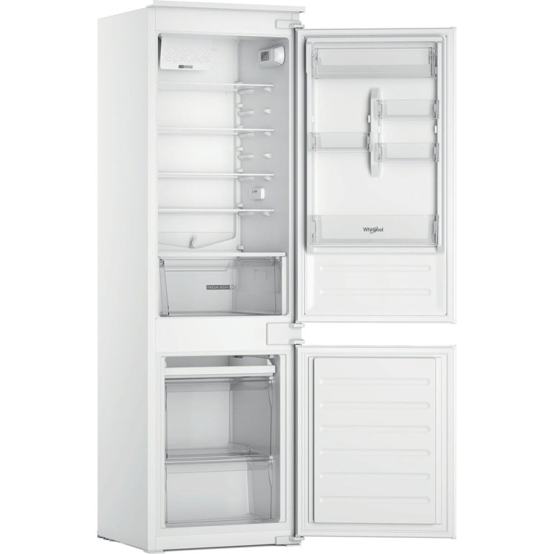 Frigorifero whirlpool retro combinato 268l classe e bianco [whc18d031a1]