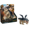 Set di figurine spin master dragon trainer - gronckle grigio/marrone