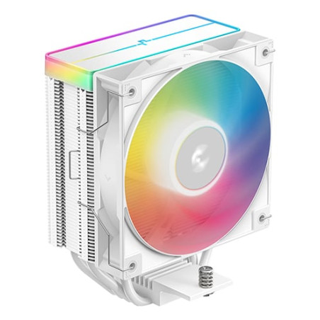 Dissipatore cpu a ventola deepcool ag400 wh 120mm bianco [r-ag400-whammn-gjd]