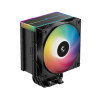Dissipatore cpu a ventola deepcool ag500 bk argb v2 119mm nero [r-ag500-bkammn-gjd]