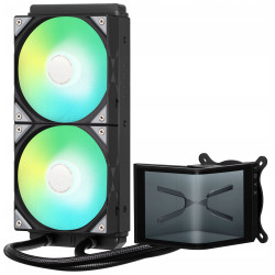 Dissipatore cpu a liquido tryx panorama se argb 240mm nero