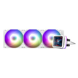 Dissipatore cpu a liquido zalman alpha2 ds a36 360mm bianco