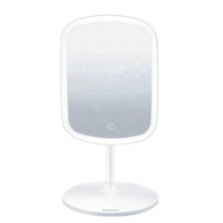 Specchio trucco beurer bs 47 cosmetico con luci led usb-c bianco
