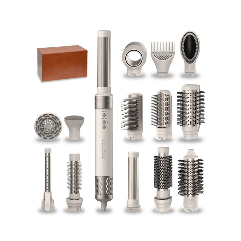 spazzola modellante multifunzione cecotec ceramiccare 14in1 airglam