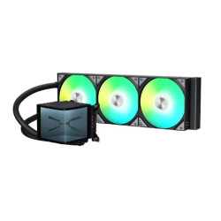 Dissipatore cpu a liquido aio tryx panorama 360 argb aio 360mm nero