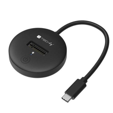 Docking station techly i-case usb3-quickty da ssd m.2 sata/nvme