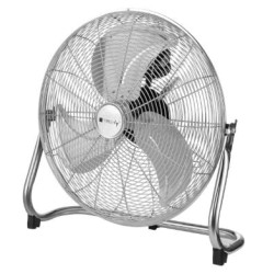 Ventilatore da pavimento techly 3 livelli 110w argento