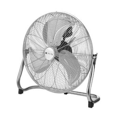 Ventilatore da pavimento techly 3 livelli 110w argento