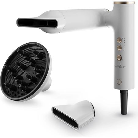 Asciugacapelli imetec 1400w bianco [11918]