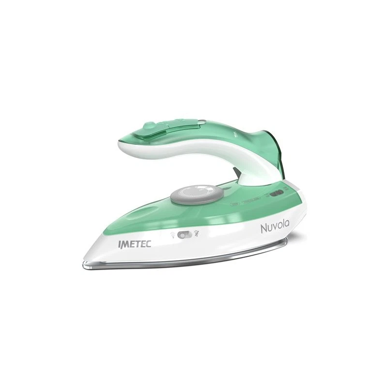 Ferro da stiro imetec nuvola a vapore 1000w bianco grigio/verde acqua