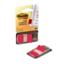 Segnapagina post-it 50 fogli 680-1 rosso 25.4x43.6mm [7370]