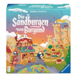 Gioco da tavolo ravensburger castelli di sabbia borgogna per bambini