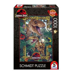 Puzzle schmidt jurassic park l'era dei dinosauri 49.3x69.3cm
