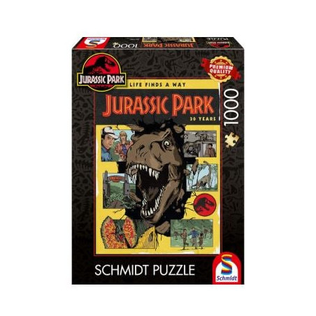 Puzzle schmidt jurassic park 30 anni di jurassic park la vita trova