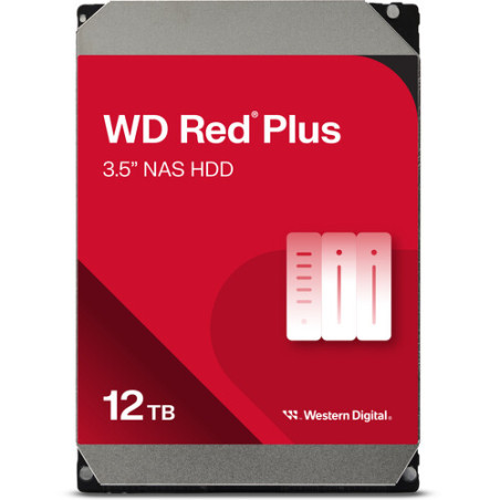 Hard disk 12 tb western digital red plus sata iii [wd120efgx]