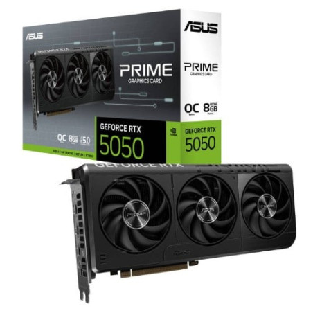 Scheda video nvidia asus geforce rtx 5050 prime oc 8gb gddr6 128bit