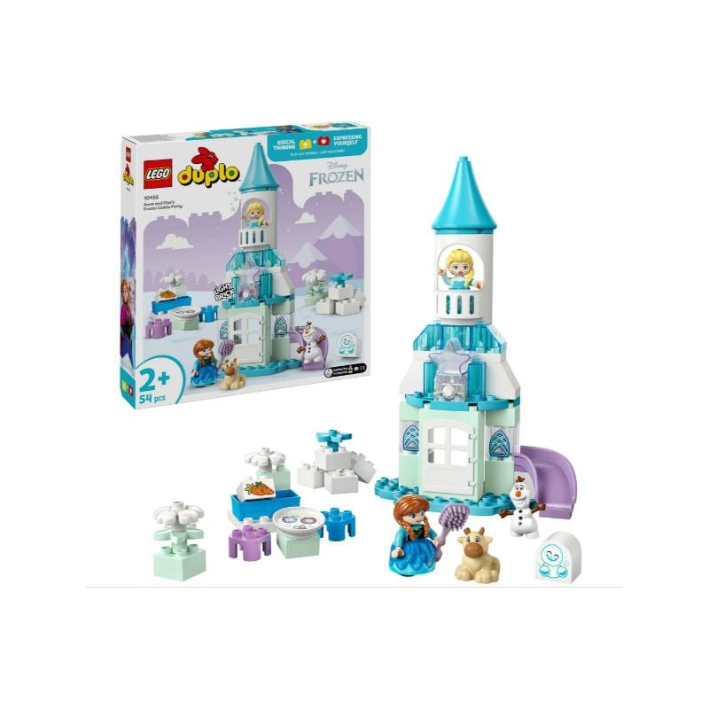Gioco da costruzione lego duplo disney la festa di anna ed elsa al
