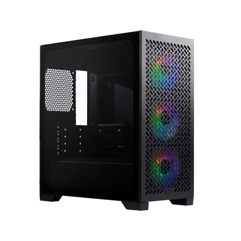 Case cooler master elite 302 mini-tower microatx nero [e302-kgnn-s00]