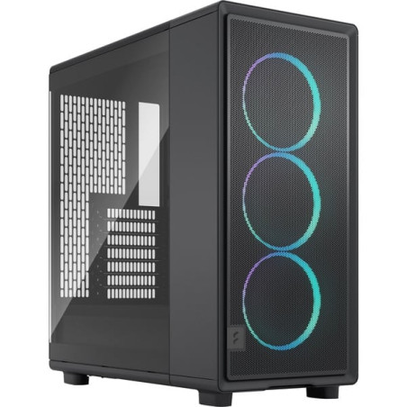Case fractal design epoch tg rgb midi-tower atx nero [fd-c-epo1a-04]